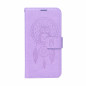 Peněženkové pouzdro MEZZO Book na Samsung Galaxy A23 5G Lapač snů  Fialový (Purple)