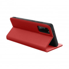 Peněženkové pouzdro Leather case SMART PRO na Samsung Galaxy A23 5G Elegantní  Vinově červený