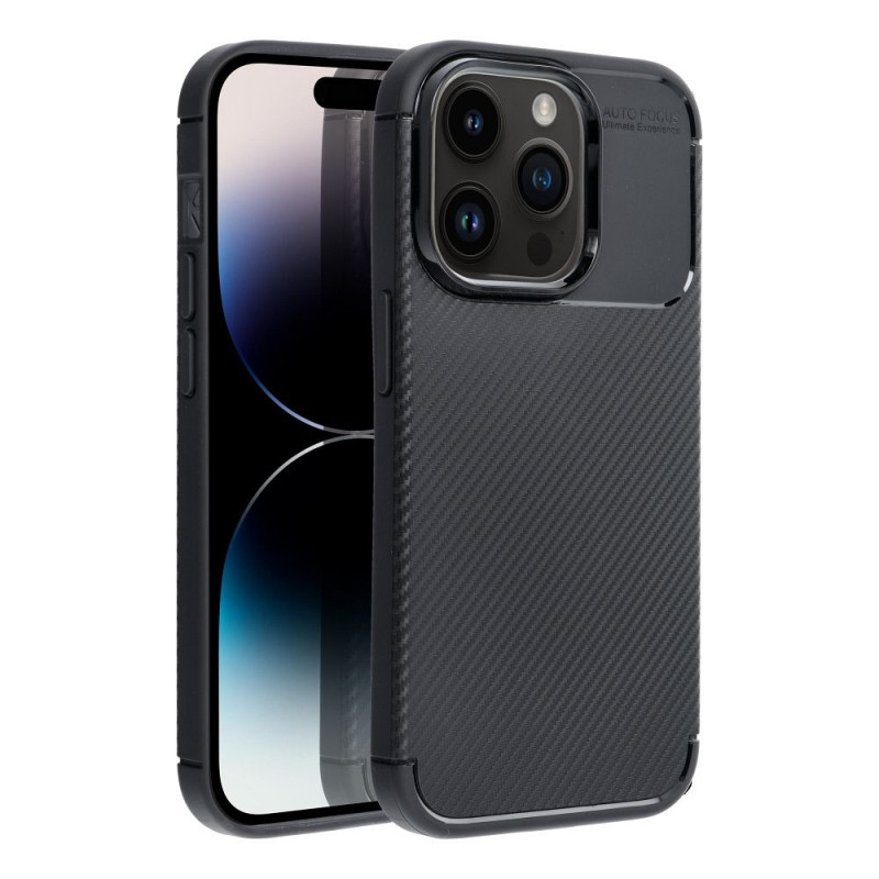 Kryt CARBON PREMIUM na Apple iPhone 11 Pro Elegantní  Černý