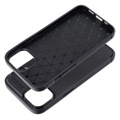 Kryt CARBON PREMIUM na Apple iPhone 13 Elegantní  Černý