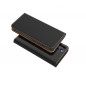 Peněženkové pouzdro Leather case SMART PRO na Apple iPhone 14 Elegantní  Černý