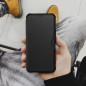 Peněženkové pouzdro Razor Book na Apple iPhone 14 Uhlíkové vlákno, Karbonový vzor  Černý