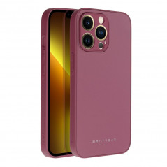 Kryt Roar Matte Glass na Apple iPhone 12 Pro Max Stylový  Vinově červený