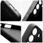 Kryt Roar Matte Glass na Samsung Galaxy A12 Stylový  Černý