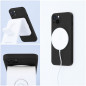 Kryt Silicone Mag Cover na Apple iPhone 11 Pro Max MagSAFE  Černý