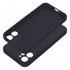 Kryt Silicone Mag Cover na Apple iPhone 12 mini MagSAFE  Černý