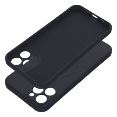 Kryt Silicone Mag Cover na Apple iPhone 12 Pro Max MagSAFE  Černý