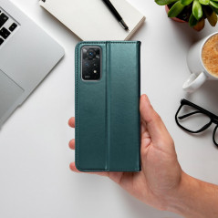 Peněženkové pouzdro Smart Magneto book na XIAOMI Redmi 9A Tmavě zelený