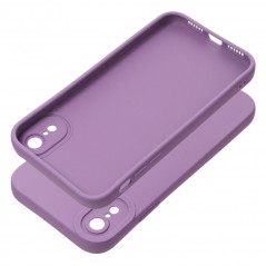 Kryt Roar Luna na Apple iPhone XR Jednobarevný, Stylový, Estetický doplněk  Fialový (Violet)