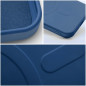 Kryt Silicone Mag Cover na Apple iPhone 11 Pro Max MagSAFE  Modrý