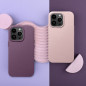 Kryt Leather Mag Cover na Apple iPhone 14 Elegantní  MagSAFE  Tmavě fialový (violet)