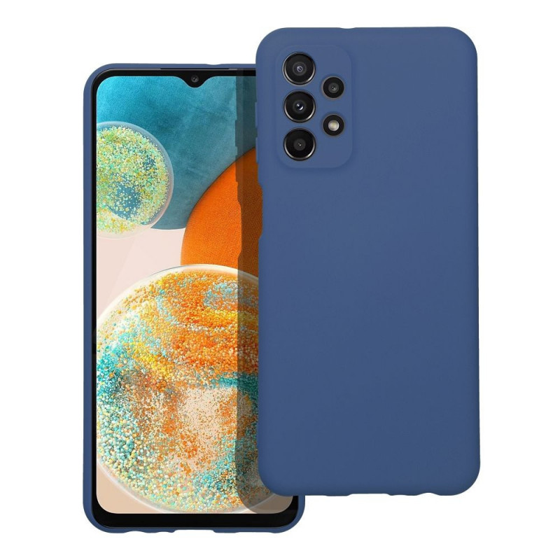 Kryt Silicone na Samsung Galaxy A23 5G Elegantní  Modrý