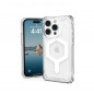 Kryt Urban Armor Gear Plyo na Apple iPhone 14 Pro Prémiové pouzdro  MagSAFE  Průhledný