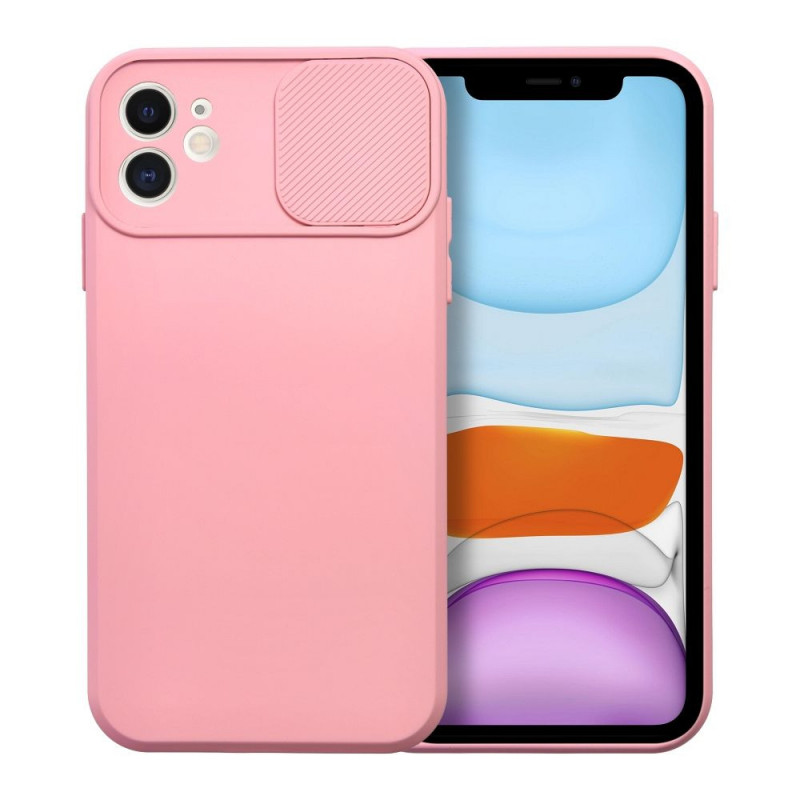 Kryt Slide na Apple iPhone 11 Světle růžový