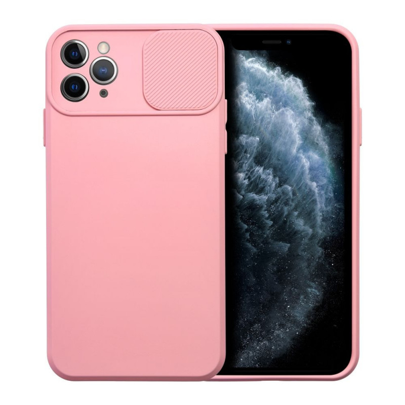 Kryt Slide na Apple iPhone XS Max Světle růžový