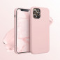 Kryt Roar Space na Apple iPhone 14 Jednobarevný, Elegantní  Růžový