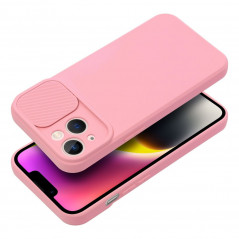 Kryt Slide na Apple iPhone 13 Světle růžový