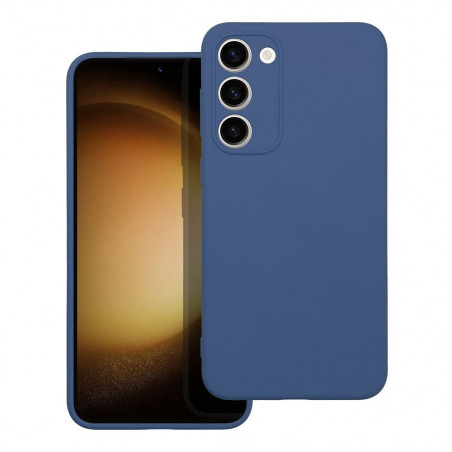 Kryt Silicone na Samsung Galaxy S23 Plus 5G Elegantní  Modrý