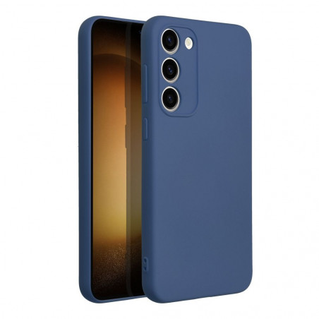 Kryt Silicone na Samsung Galaxy S23 Plus 5G Elegantní  Modrý