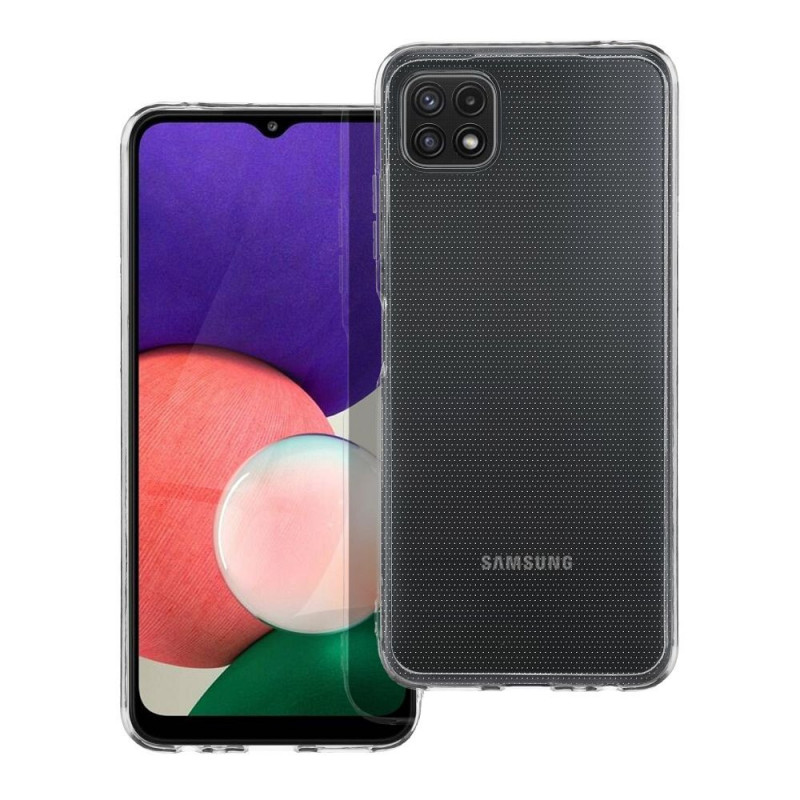 Kryt CLEAR 2mm na Samsung Galaxy A22 5G Průhledný