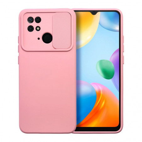 Kryt Slide na XIAOMI Redmi 10C Světle růžový
