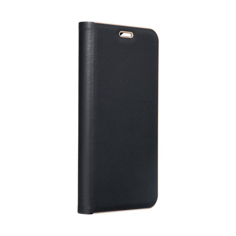 Peněženkové pouzdro LUNA Book Gold na Samsung Galaxy A23 5G Elegantní  Černý