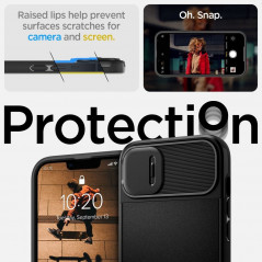 Kryt Spigen Optik Armor na Apple iPhone 14 Černý