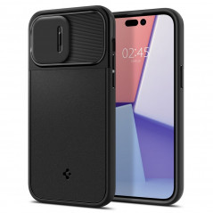 Kryt Spigen Optik Armor na Apple iPhone 14 Pro Max Černý