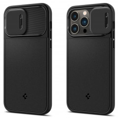 Kryt Spigen Optik Armor na Apple iPhone 14 Pro Max Černý