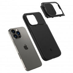Kryt Spigen Optik Armor na Apple iPhone 14 Pro Max Černý