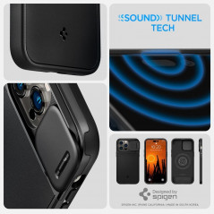 Kryt Spigen Optik Armor na Apple iPhone 14 Pro Max Černý