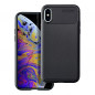 Kryt CARBON PREMIUM na Apple iPhone XS Elegantní  Černý