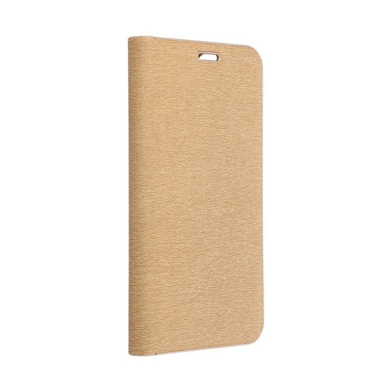 Peněženkové pouzdro LUNA Book Gold na Samsung Galaxy S23 Plus 5G Elegantní  Zlatý