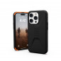 Kryt Urban Armor Gear Civilian na Apple iPhone 14 Pro Max Prémiové pouzdro  MagSAFE  Černý