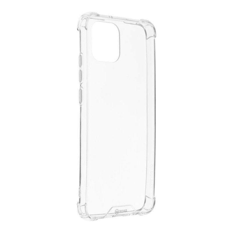 Kryt Roar Armor Jelly na Samsung Galaxy A03 Prémiové pouzdro  Průhledný