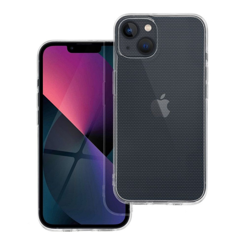 Kryt CLEAR 2mm na Apple iPhone 13 Průhledný