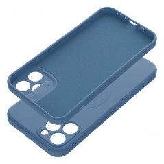 Kryt Silicone Mag Cover na Apple iPhone 12 Pro Max MagSAFE  Modrý
