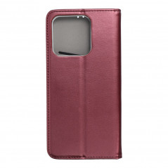 Peněženkové pouzdro Smart Magneto book na XIAOMI Redmi 10A Bordový