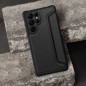 Peněženkové pouzdro Razor Book na Samsung Galaxy A13 5G Uhlíkové vlákno, Karbonový vzor  Černý