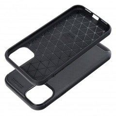 Kryt CARBON PREMIUM na Apple iPhone 11 Elegantní  Černý