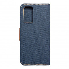 Peněženkové pouzdro CANVAS Book na XIAOMI 12 Lite Námořnická modrá