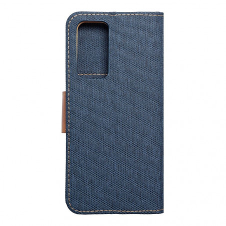 Peněženkové pouzdro CANVAS Book na XIAOMI 12 Lite Námořnická modrá