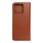 Peněženkové pouzdro Leather case SMART PRO na XIAOMI Redmi 10C Elegantní  Hnědý