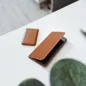 Peněženkové pouzdro Leather case SMART PRO na XIAOMI Redmi 10C Elegantní  Hnědý