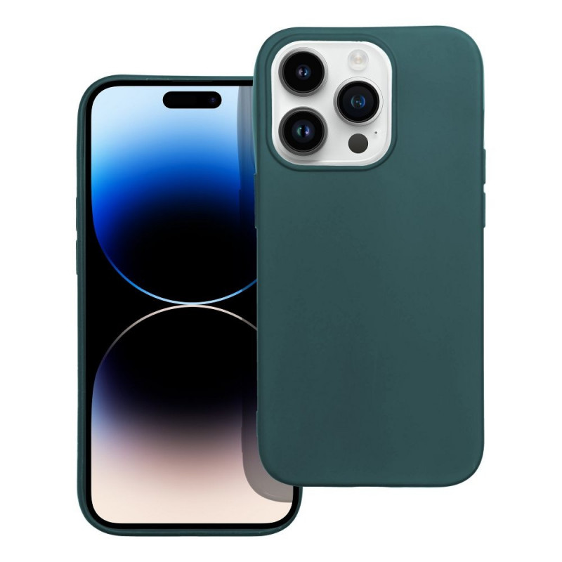 Kryt MATT na Apple iPhone 14 Pro Tmavě zelený