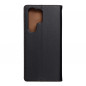 Peněženkové pouzdro Leather case SMART PRO na Samsung Galaxy S23 Ultra 5G Elegantní  Černý