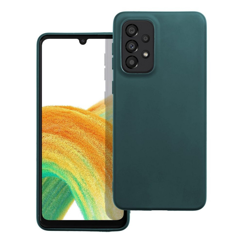 Kryt MATT na Samsung Galaxy A52s 5G Tmavě zelený