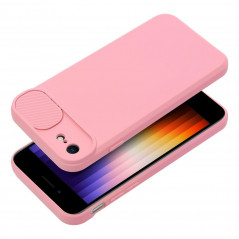 Kryt Slide na Apple iPhone SE 2020 Světle růžový