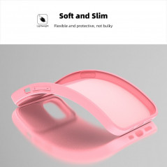 Kryt Slide na Apple iPhone 7 Plus Světle růžový