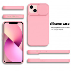 Kryt Slide na Apple iPhone 7 Plus Světle růžový